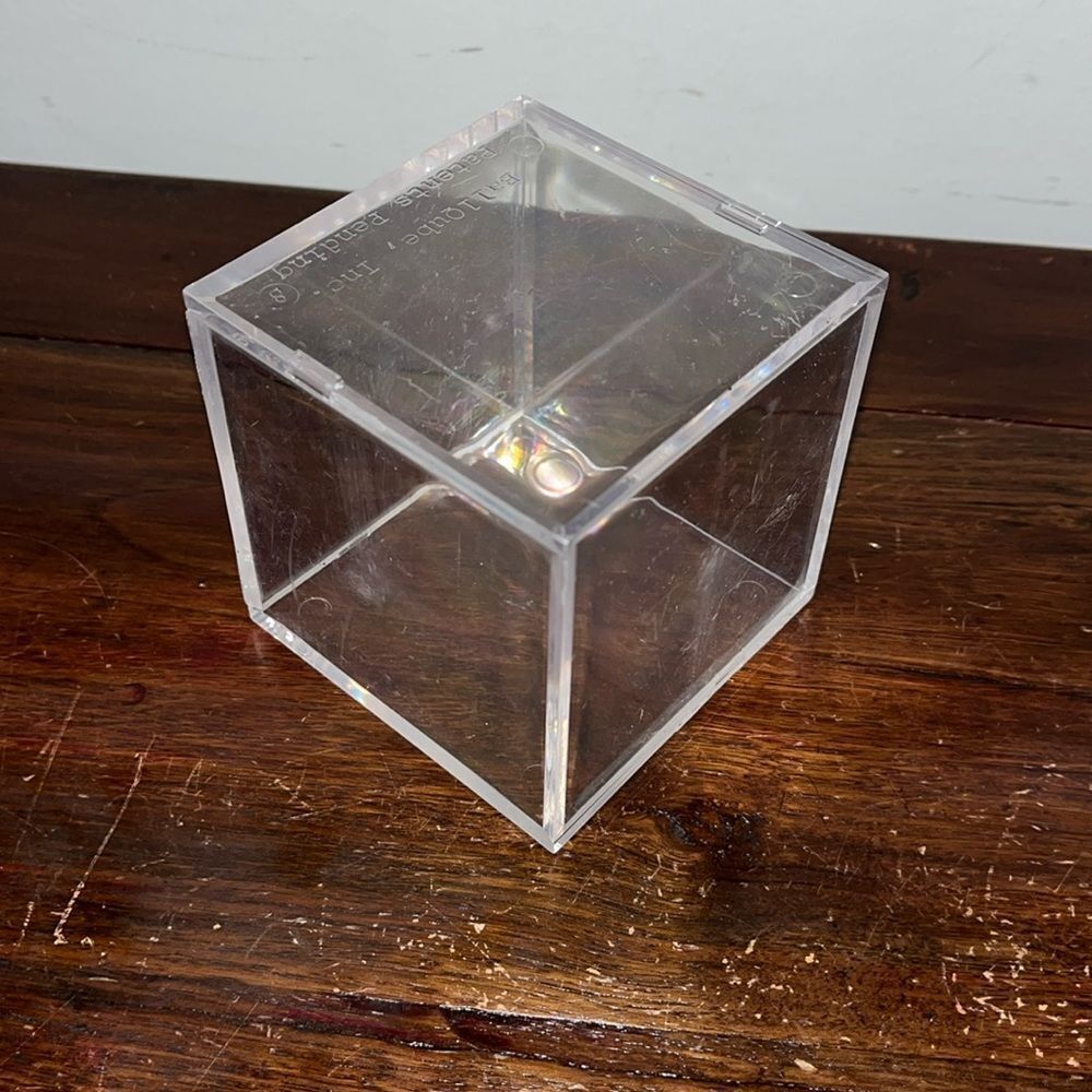 Pro-Mold Ball Square II Baseball Cube Holder Display Case - Made In the USA